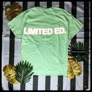 BOOHOO MAN MINT OVERSIZED REFLECTIVE PRINT…